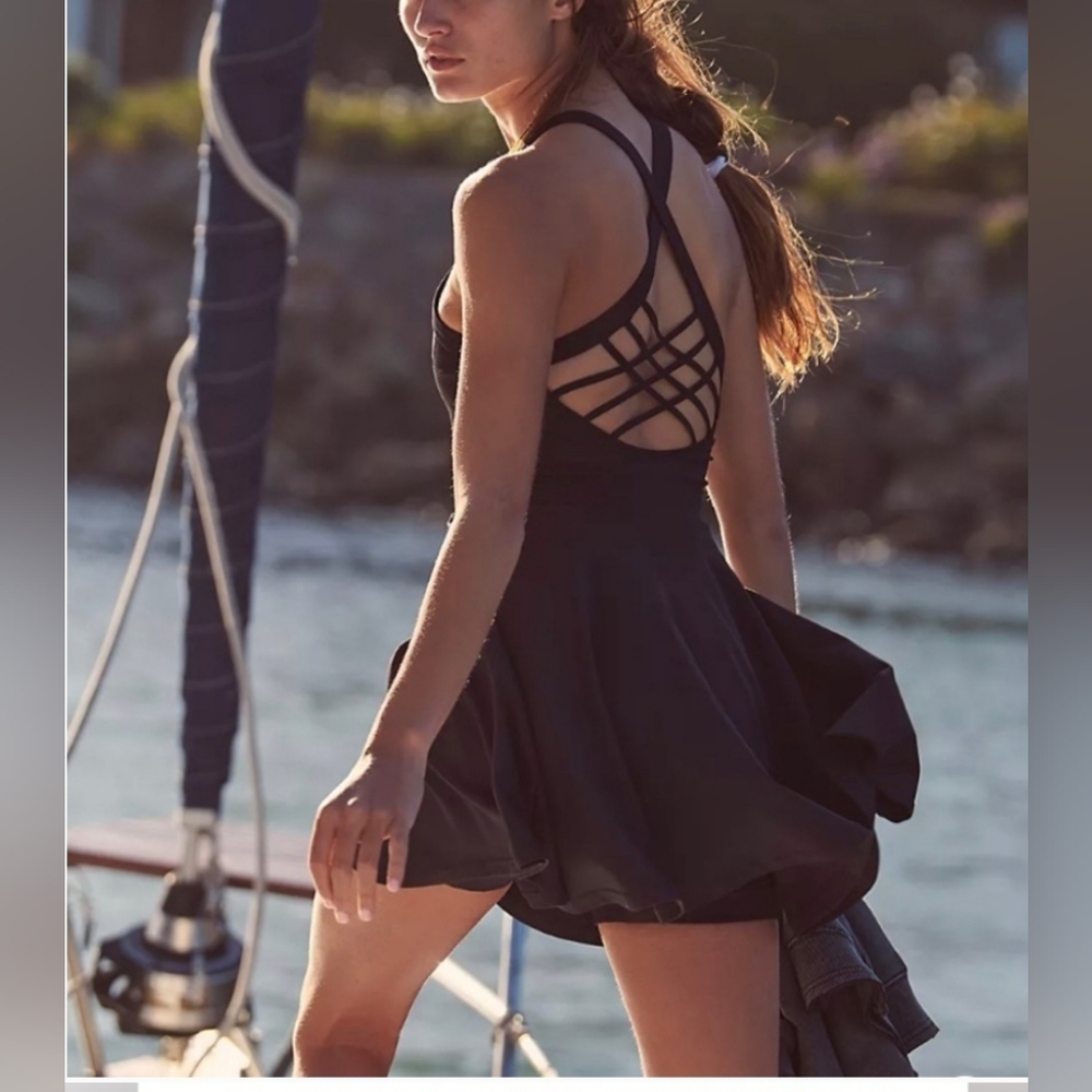 FP Movement Good Karma Dress/Black NWOT - Picture 4 of 12